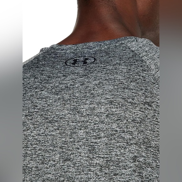 NWT Men's Under Armour Tech 2.0 Gray (002)/Black Short-Sleeve T-Shirt Size XXLT - Picture 10 of 13
